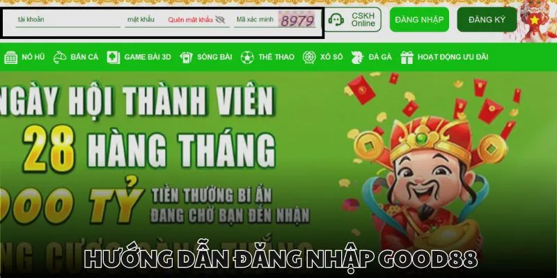 Đăng nhập tại thương hiệu nhanh chóng chỉ sau vài giây